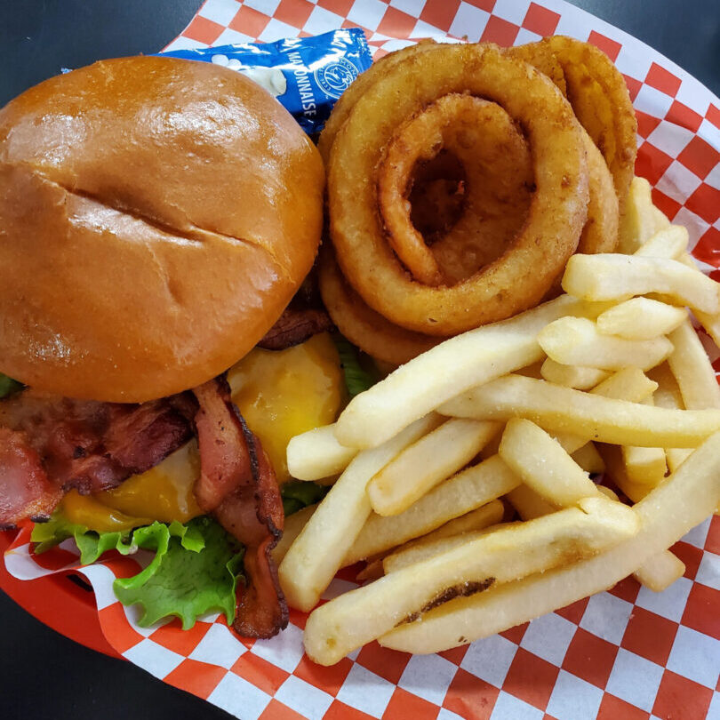 bacon chz burger